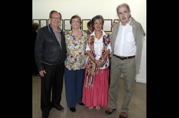 Fotos MANUEL SALDARRIAGA - Juan G&#243;mez Mart&#237;nez, Zoraida Gaviria, Martha Gaviria y &#211;scar Jaramillo.