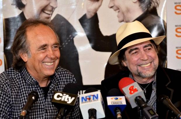 COLPRENSA - El a&#241;o pasado, tanto Serrat como Sabina se presentaron en Medell&#237;n, pero en esa ocasi&#243;n lo hicieron por separado.