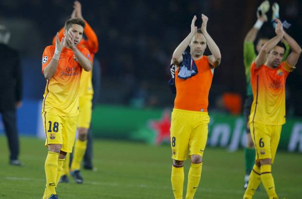 AP - Sin embargo, el equipo cul&#233; se llev&#243; de Francia un esperanzador resultado que le acerca a las semifinales de la Liga de Campeones por sexta edici&#243;n consecutiva.