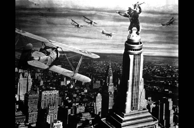 - King Kong en el Empire State Building. Una de las escenas m&#225;s recordadas de la pel&#237;cula y de la historia del cine.