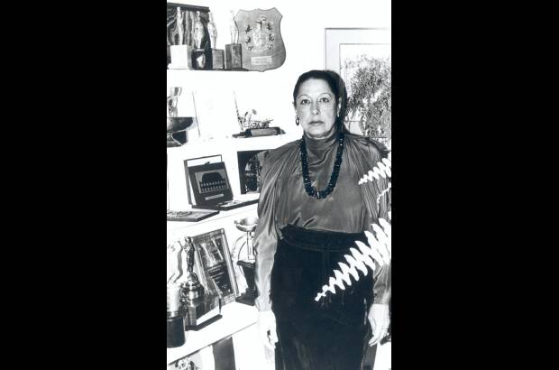 Archivo - La periodista, diseñadora y coreógrafa Sonia Osorio de Saint-Malo nació en Bogotá el 25 de Marzo de 1928.