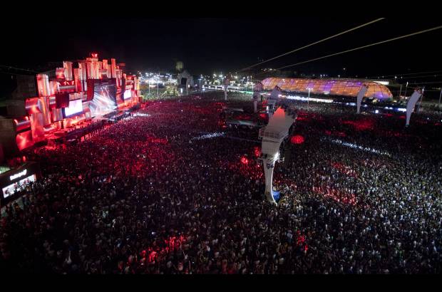 AP - Este fue el escenario de Beyonc&#233; en Rock in Rio en Brasil. El pr&#243;ximo 17 de septiembre tendr&#225; conciero en Brasilia.