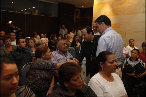 Juan Antonio S&#225;nchez - En el hotel intercontinental se realiz&#243; la misa por las victimas del edificio Space.