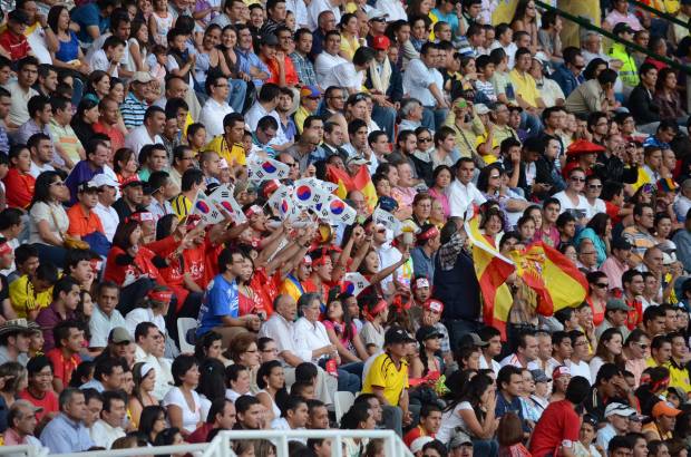 Colprensa - Apoyo para los dos seleccionados en el Palogrande de Manizales.