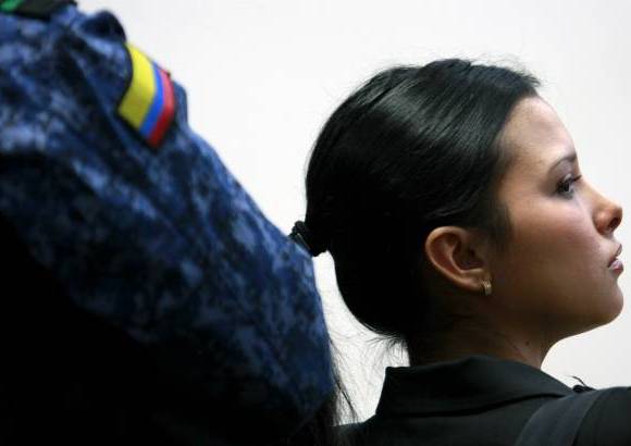 Colprensa - En diligencias pasadas, Laura Moreno no acept&#243; cargos por el delito de homicidio de coautor&#237;a impropia.