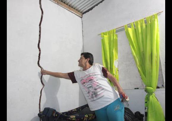 FOTOS HERN&#193;N VANEGAS - La comunidad se&#241;ala que hace un a&#241;o inici&#243; el deterioro.