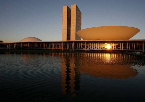 Foto AP - El Edificio del Congreso de Brasil es una de sus obras más importantes.
