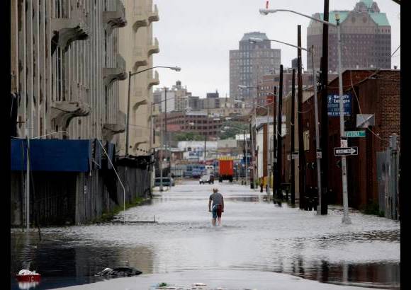 AP - Brooklyn, por ser el lugar por donde entr&#243; la tormenta fue uno de los m&#225;s afectados.