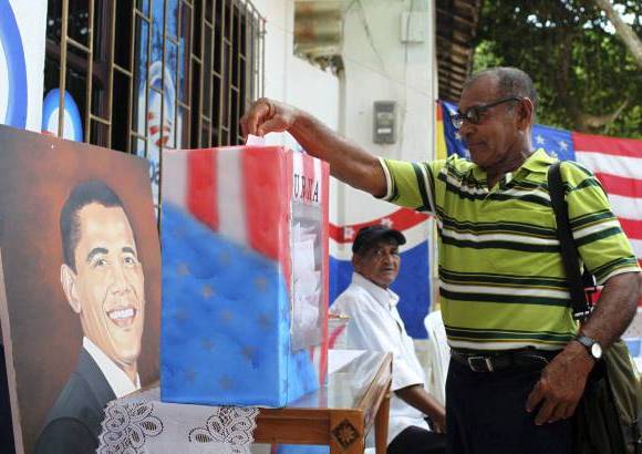 Reuters - Los votos no ser&#225;n escrutados porque se trata de un sufragio simulado, de aprecio al presidente de Estados Unidos, Barack Obama.