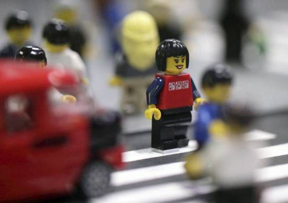 Foto Bloomberg - Una creación para el Legoland de Tokio.