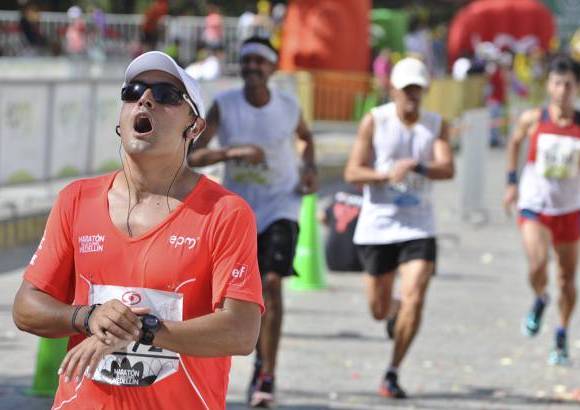 Esteban Jaramillo y Sebasti&#225;n Salazar - M&#225;s de 10 mil competidores se dieron cita en esta hist&#243;rica cita deportiva que se corr&#237;a en las modalidades de 5, 10, 21 y 42 kil&#243;metros.
