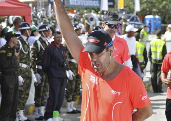 Esteban Jaramillo y Sebasti&#225;n Salazar - M&#225;s de 10 mil competidores se dieron cita en esta hist&#243;rica cita deportiva que se corr&#237;a en las modalidades de 5, 10, 21 y 42 kil&#243;metros.