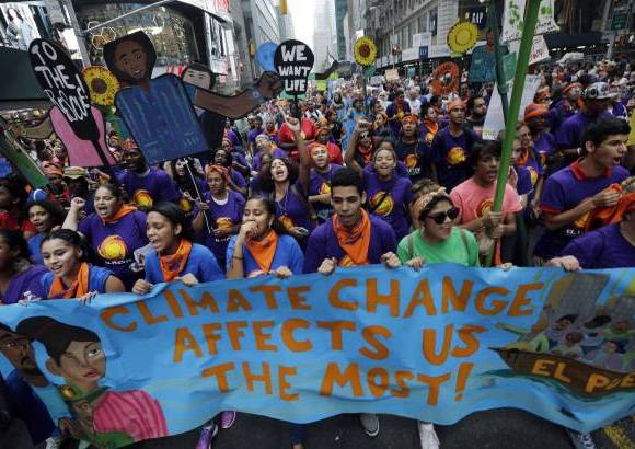 AP - Medell&#237;n, Bogot&#225;, Nueva York, Londres, Par&#237;s, Berl&#237;n, Nueva Delhi, Melbourne, Estambul, Lagos, Johannesburgo y R&#237;o de Janeiro, fueron algunas de las ciudades que marcharon contra el cambio clim&#225;tico.