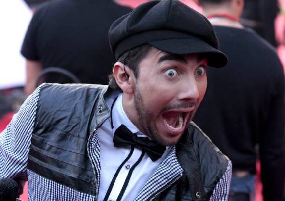 Colprensa-Christian Castillo - Fabi&#225;n Mendoza, ganador en la categor&#237;a Villano favorito de telenovela.