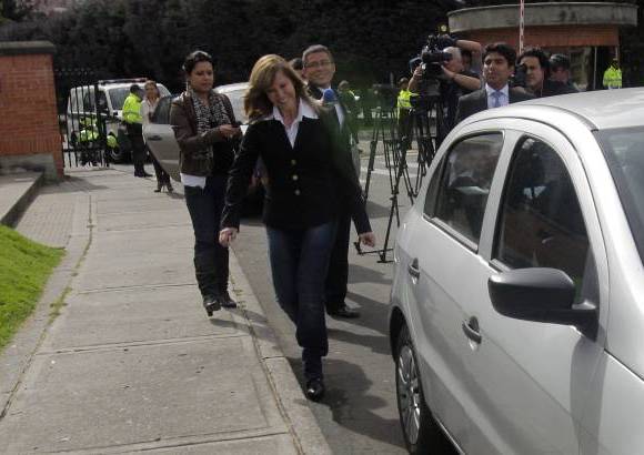Colprensa - La ex presidenta del congreso Dilian Francisca Toro sali&#243; libre luego de estar privada de la libertad por su presunta responsabilidad en el delito de lavado de activos.