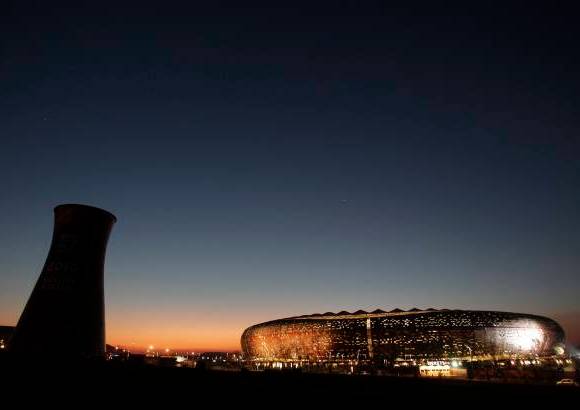 - Una impresionante imagen del Soccer City, uno de los escenarios del Mundial.