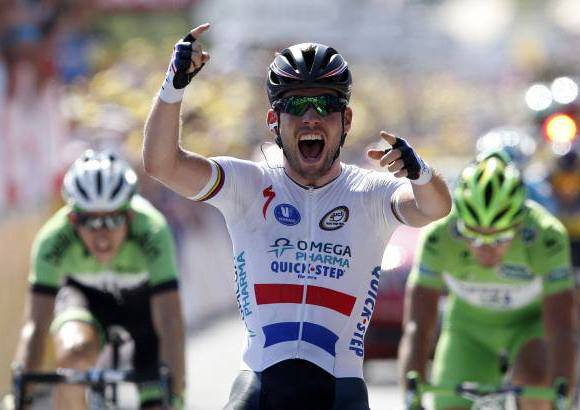 - Mark Cavendish logró su segunda victoria y 25 en el Tour.