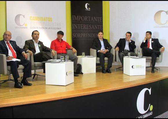 Róbinson Sáenz - Este lunes se realizó en las instalaciones del periódico El Colombiano el Foro Candidatos Transparentes con aspirantes de todos los partidos políticos a la Cámara de Representantes por Antioquia.