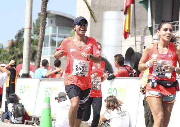 Esteban Jaramillo y Sebastián Salazar - Más de 10 mil competidores se dieron cita en esta histórica cita deportiva que se corría en las modalidades de 5, 10, 21 y 42 kilómetros.