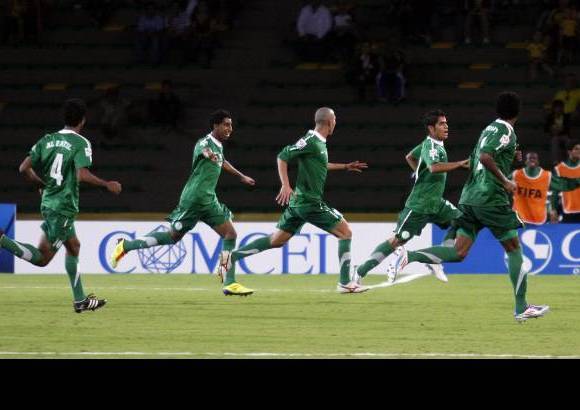 Colprensa - Yasir Alfahmi y Fhad Almuwallad marcaron los goles que le dieron el triunfo a los arabes en el estadio Centenario.