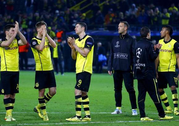 REUTERS - Al Dortmund solo le falt&#243; un tanto para igualar la eliminatoria.