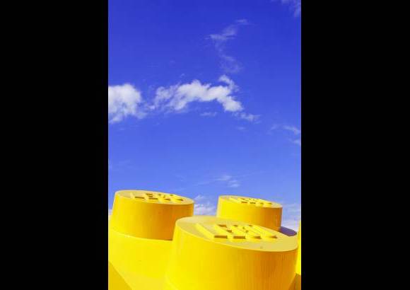 Foto Bloomberg - Una ficha de Legoland, el parque de diversiones de Lego.
