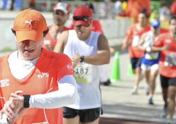 Esteban Jaramillo y Sebasti&#225;n Salazar - M&#225;s de 10 mil competidores se dieron cita en esta hist&#243;rica cita deportiva que se corr&#237;a en las modalidades de 5, 10, 21 y 42 kil&#243;metros.