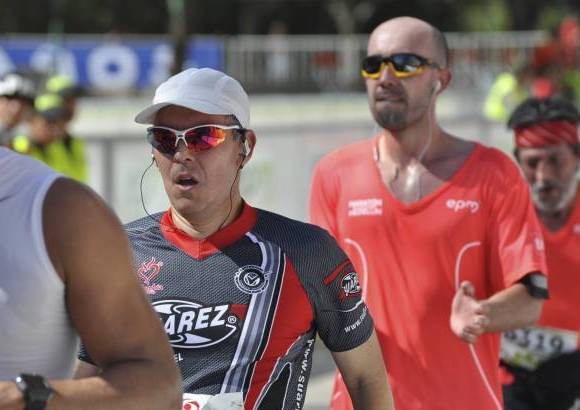 Esteban Jaramillo y Sebasti&#225;n Salazar - M&#225;s de 10 mil competidores se dieron cita en esta hist&#243;rica cita deportiva que se corr&#237;a en las modalidades de 5, 10, 21 y 42 kil&#243;metros.
