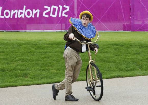 Reuters - Los artistas engalanan el Parque Olímpico.