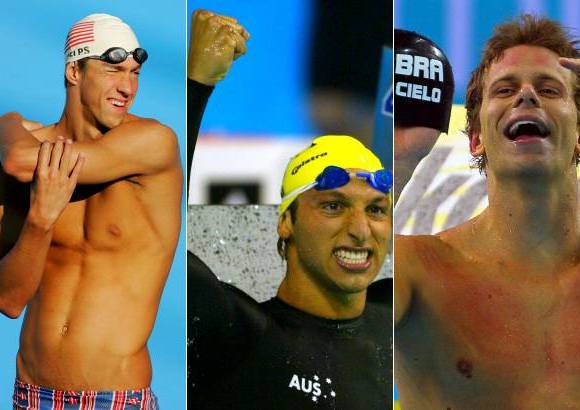 Archivo - Los Juegos Ol&#237;mpicos de Londres tendr&#225;n la presencia de tres grandes de la nataci&#243;n: El estadounidense Michael Phelps, el australiano Ian Thorpe y el brasile&#241;o Cesar Cielo.