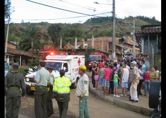 Wilson Díaz - Los habitantes de esta zona del Valle de Aburrá denunciaron la construcción informal.