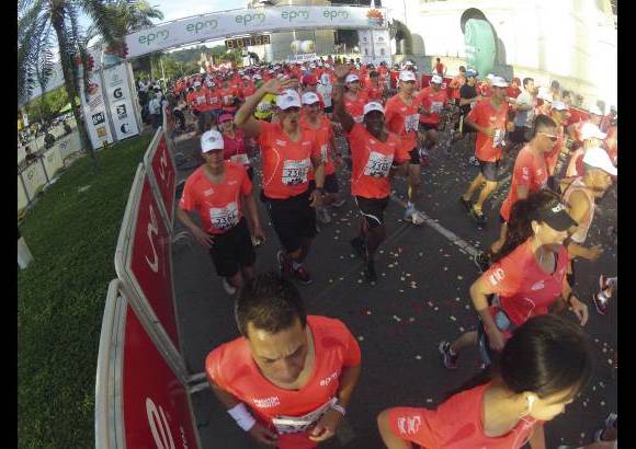 Esteban Jaramillo y Sebastián Salazar - Más de 10 mil competidores se dieron cita en esta histórica cita deportiva que se corría en las modalidades de 5, 10, 21 y 42 kilómetros.