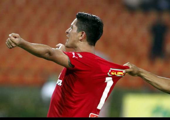 Foto Manuel Saldarriaga - El delantero del Poderoso complet&#243; 8 goles y es segundo en la tabla de artilleros.