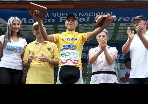 Foto Jaime Pérez - Mauricio ortega repitió en la clásica Marco Fidel Suárez, la había ganado en 2009.