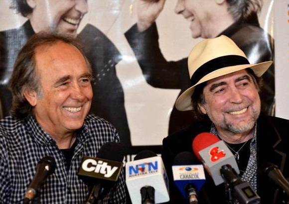COLPRENSA - El a&#241;o pasado, tanto Serrat como Sabina se presentaron en Medell&#237;n, pero en esa ocasi&#243;n lo hicieron por separado.