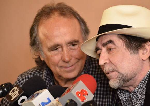 COLPRENSA - Serrat trajo su segundo homenaje al poeta Miguel Hern&#225;ndez, mientras que Sabina estuvo con su gira Vinagre y rosas.