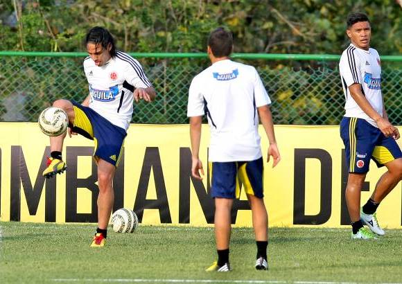 Juan A. S&#225;nchez - La formaci&#243;n titular, con Falcao en punta, se definir&#225; hoy una pr&#225;ctica a puerta cerrada.