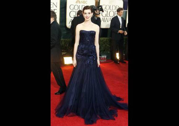 Reuters - 9. Anne Hathaway es una actriz estadounidense que se dio a conocer por su papel en la pel&#237;cula de Disney El diario de la princesa.