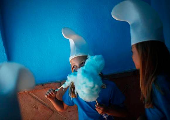 Reuters - Para la decoraci&#243;n se utilizaron 9.000 kilos de pintura.
