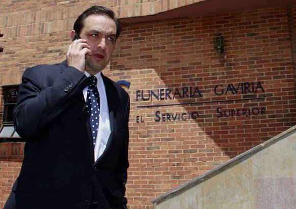 Colprensa - A la funeraria Gaviria lleg&#243; Jorge Alfredo Vargas.