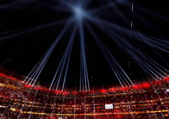 AP - El sabor africano estuvo presente en cada detalle de la ceremonia.