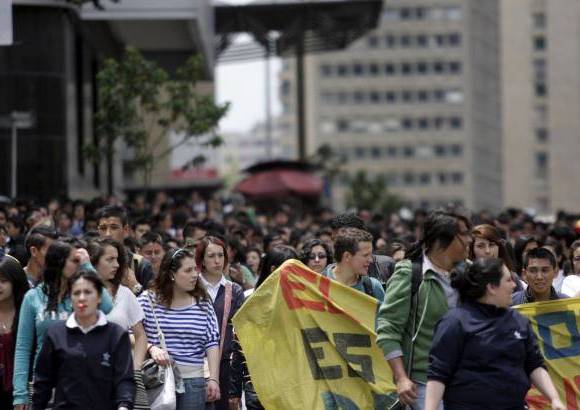 Colprensa - Flórez detalló que la Marcha Nacional de los Indignados se despliega en 25 de los 32 departamentos colombianos.