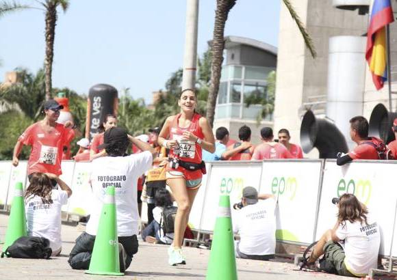 Esteban Jaramillo y Sebastián Salazar - Más de 10 mil competidores se dieron cita en esta histórica cita deportiva que se corría en las modalidades de 5, 10, 21 y 42 kilómetros.