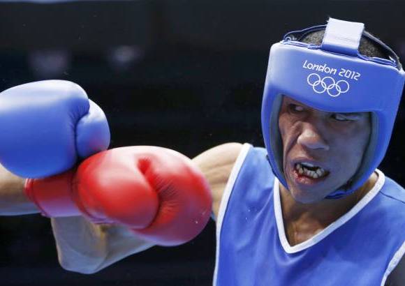 Reuters - El boxeador barranquillero Eduar Antonio Marriaga perdió su pelea por tres asaltos a cero, en los 60 kilogramos, ante el dominicano Wellington Arias.