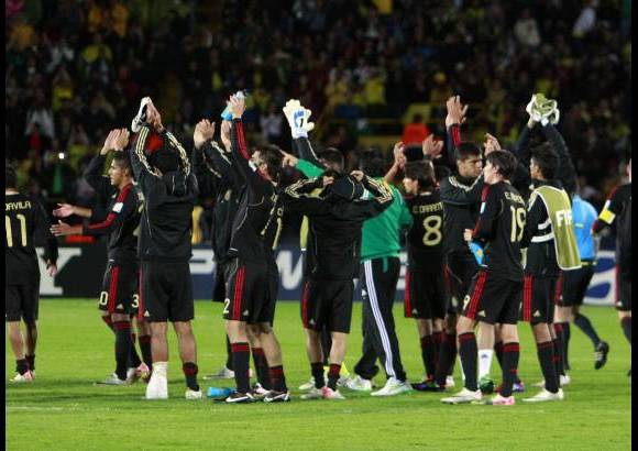 Colprensa - Los goles de Ulises D&#225;vila, Jorge Enr&#237;quez y Edson Rivera le permitieron a M&#233;xico terminar en el podio de la Copa Mundo sub-20.