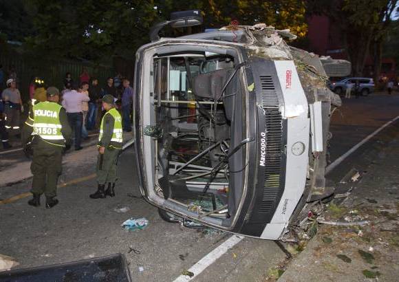 Esteban Vanegas - En otro accidente ocurrido en el sector de Los Puentes falleci&#243; una persona.