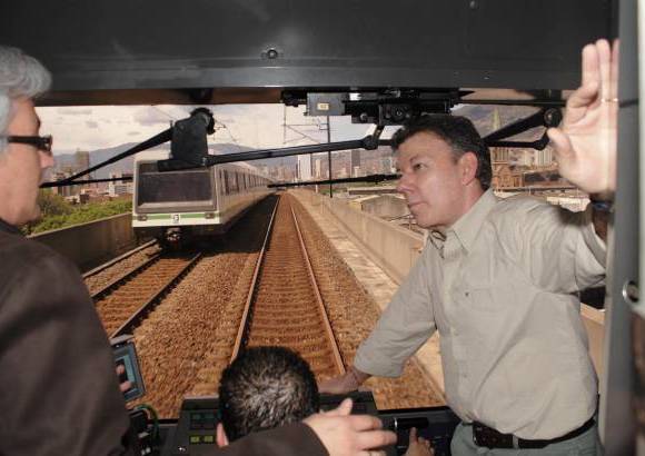 Colprensa - En su campa&#241;a, Juan Manuel Santos recorri&#243; todo el pa&#237;s, entre ellos Antioquia y Medell&#237;n.
