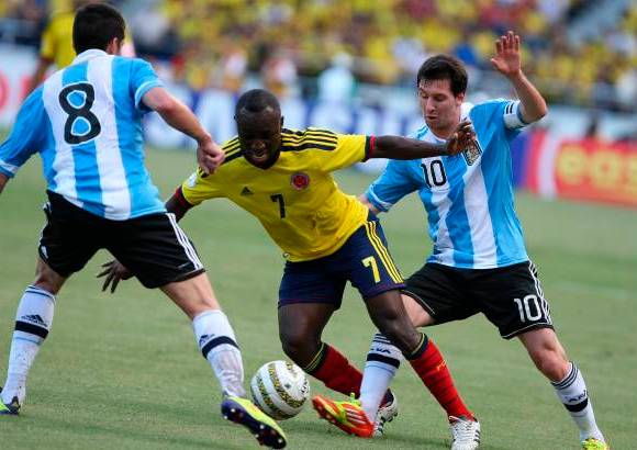 Juan Antonio Sánchez - Los argentinos fueron los que se adaptaron mejor a la elevada temperatura de Barranquilla y en el segundo tiempo corrieron más que los locales.