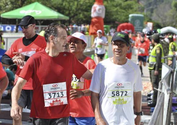 Esteban Jaramillo y Sebasti&#225;n Salazar - M&#225;s de 10 mil competidores se dieron cita en esta hist&#243;rica cita deportiva que se corr&#237;a en las modalidades de 5, 10, 21 y 42 kil&#243;metros.