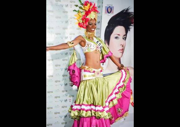Reuters - Miss Ecuador, Lady Mina.